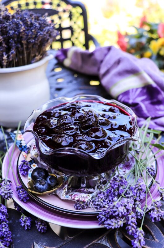 Blueberry Jam with Lavender