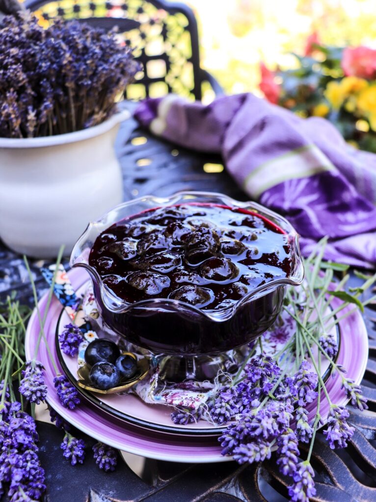Blueberry Jam with Lavender