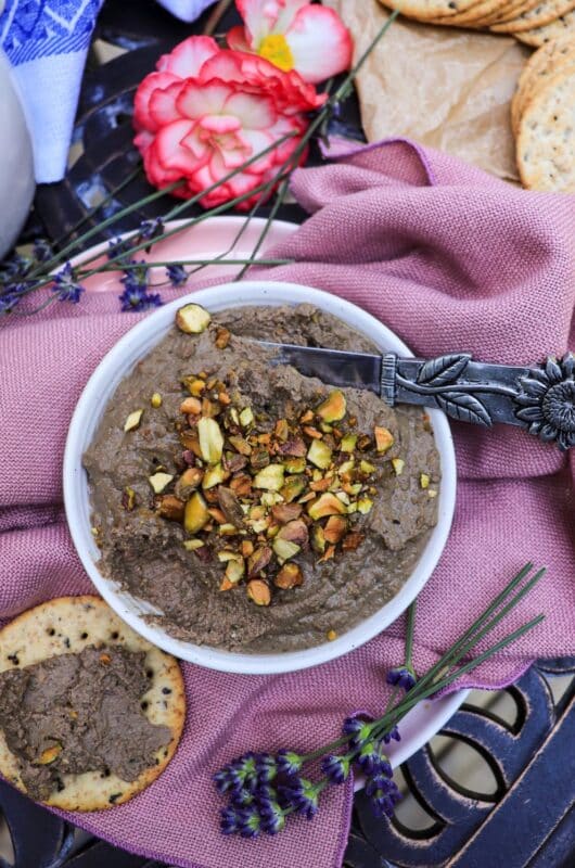 Chicken Liver Pâté with Lavender – Easy Rustic Recipe