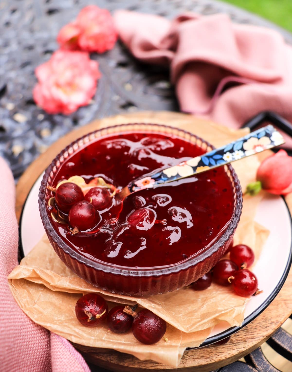 Gooseberry Jam (Low-Sugar Recipe)