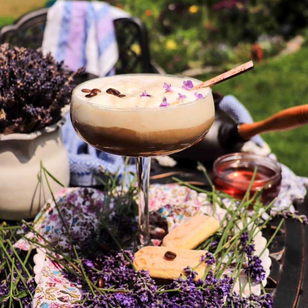 Lavender Affogato