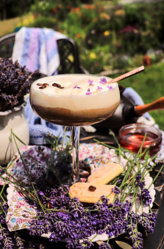 Lavender Affogato