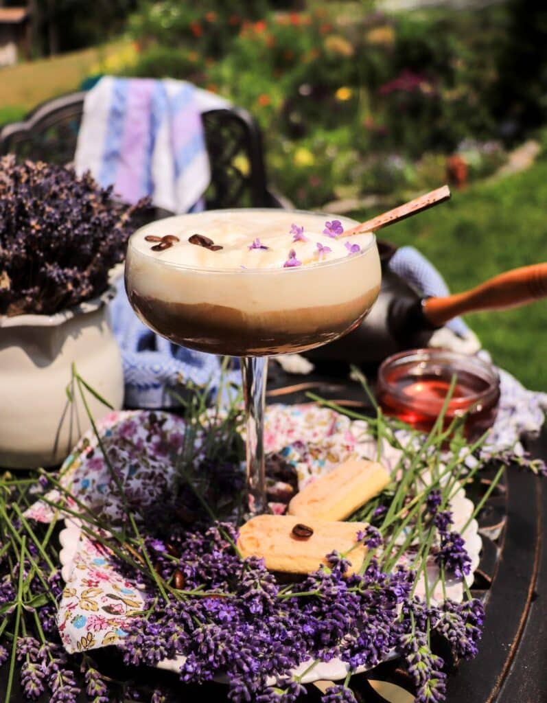 Lavender Affogato
