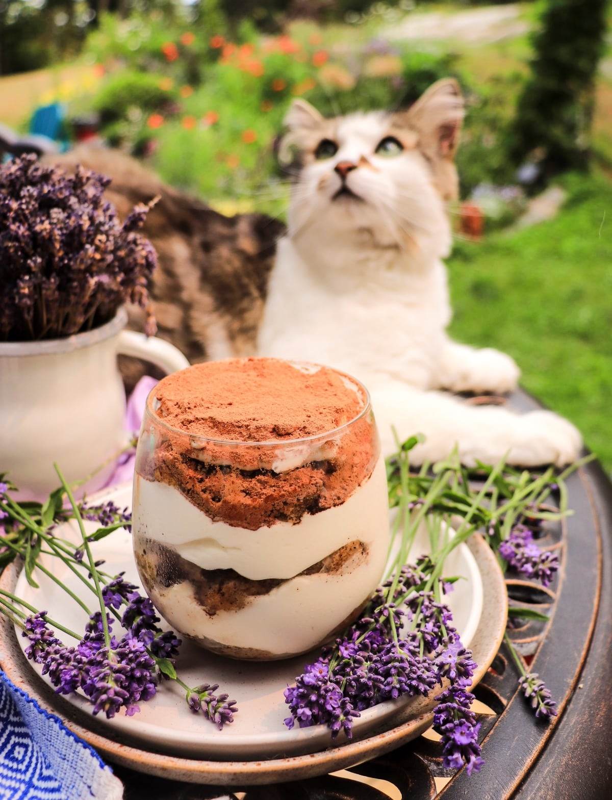 how to make lavender tiramisu