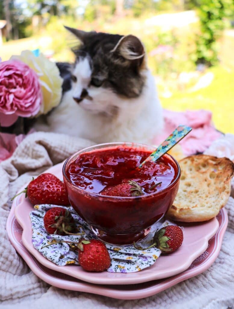 Strawberry Jam with Amaretto
