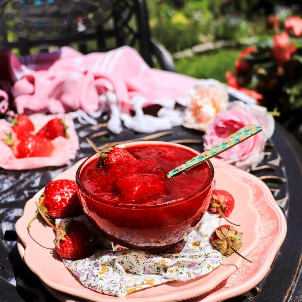 Strawberry Jam with Amaretto