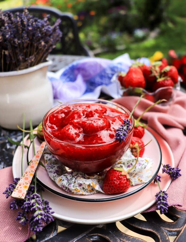 Strawberry Lavender Jam