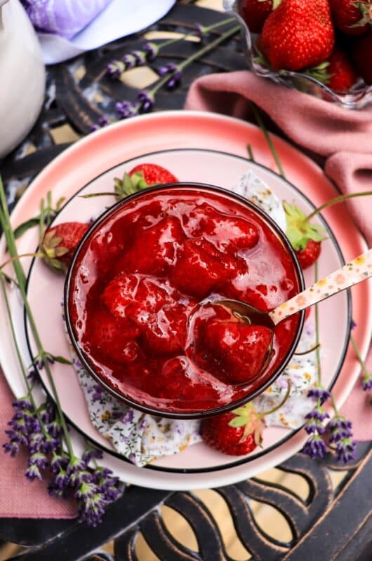 Strawberry Lavender Jam