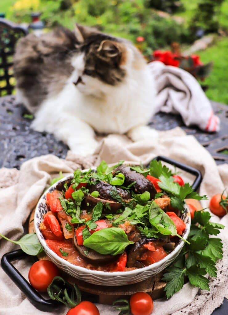 Georgian Eggplant Stew (Ajapsandali)