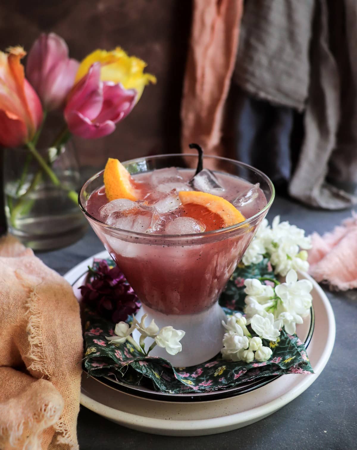 purple grapefruit gin Empress 1908 cocktail