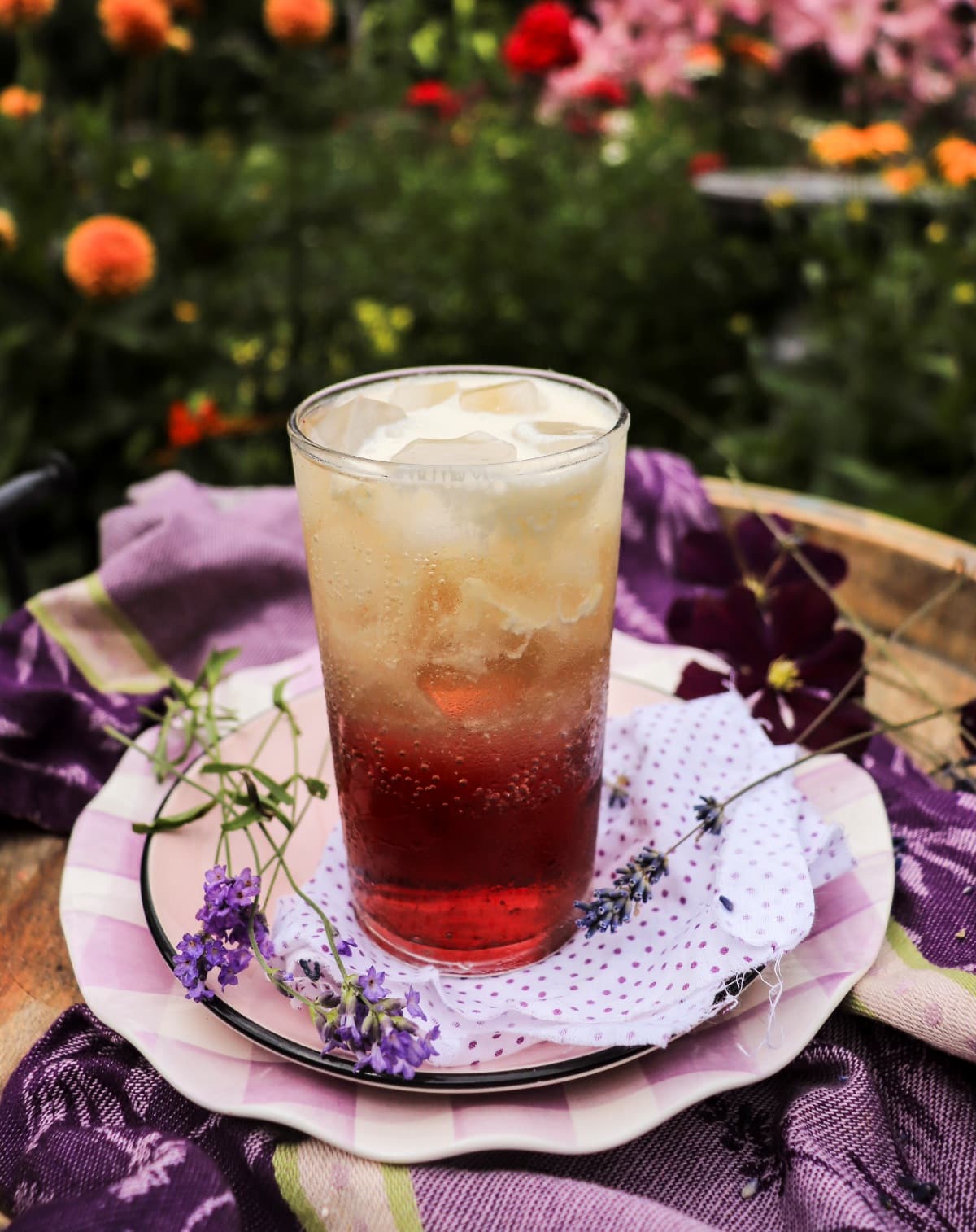 homemade lavender cream soda