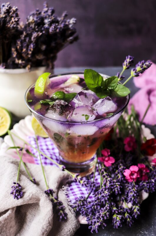 Lavender Gin Mojito with Empress 1908