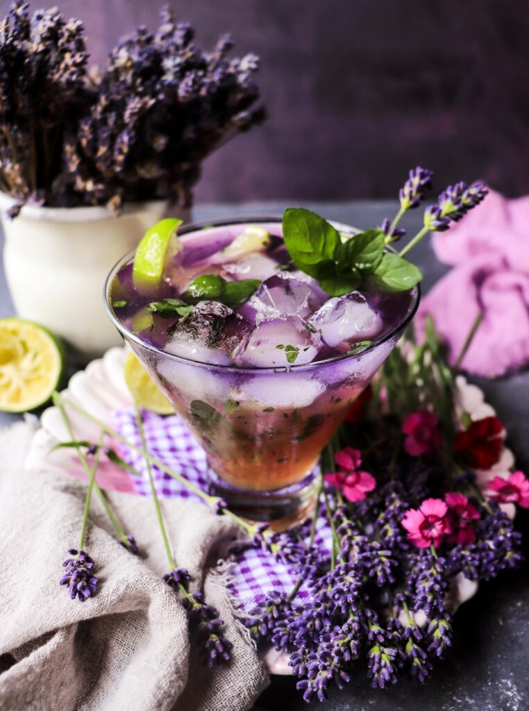 Lavender Gin Mojito with Empress 1908