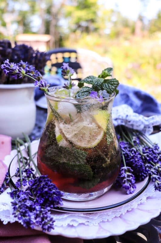 Lavender Lime Cooler