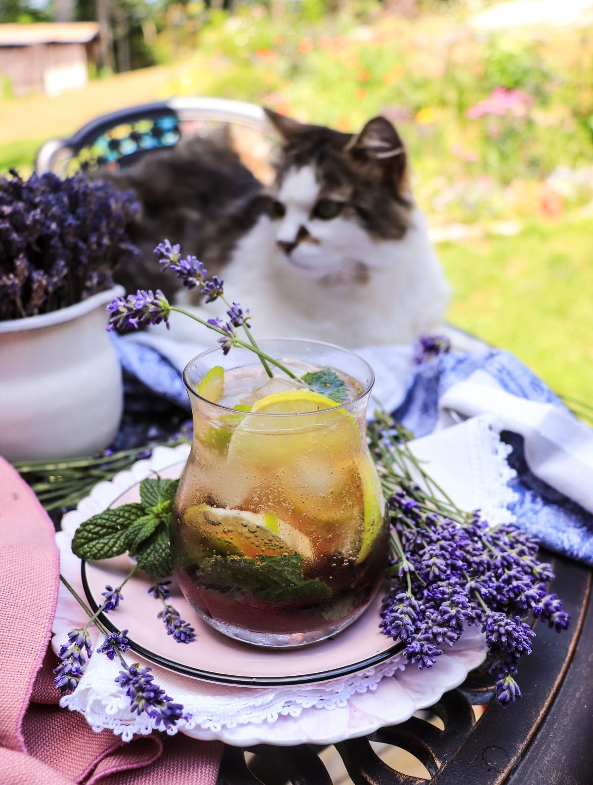 Lavender Lime Cooler - A Refreshing Mojito-Style Mocktail