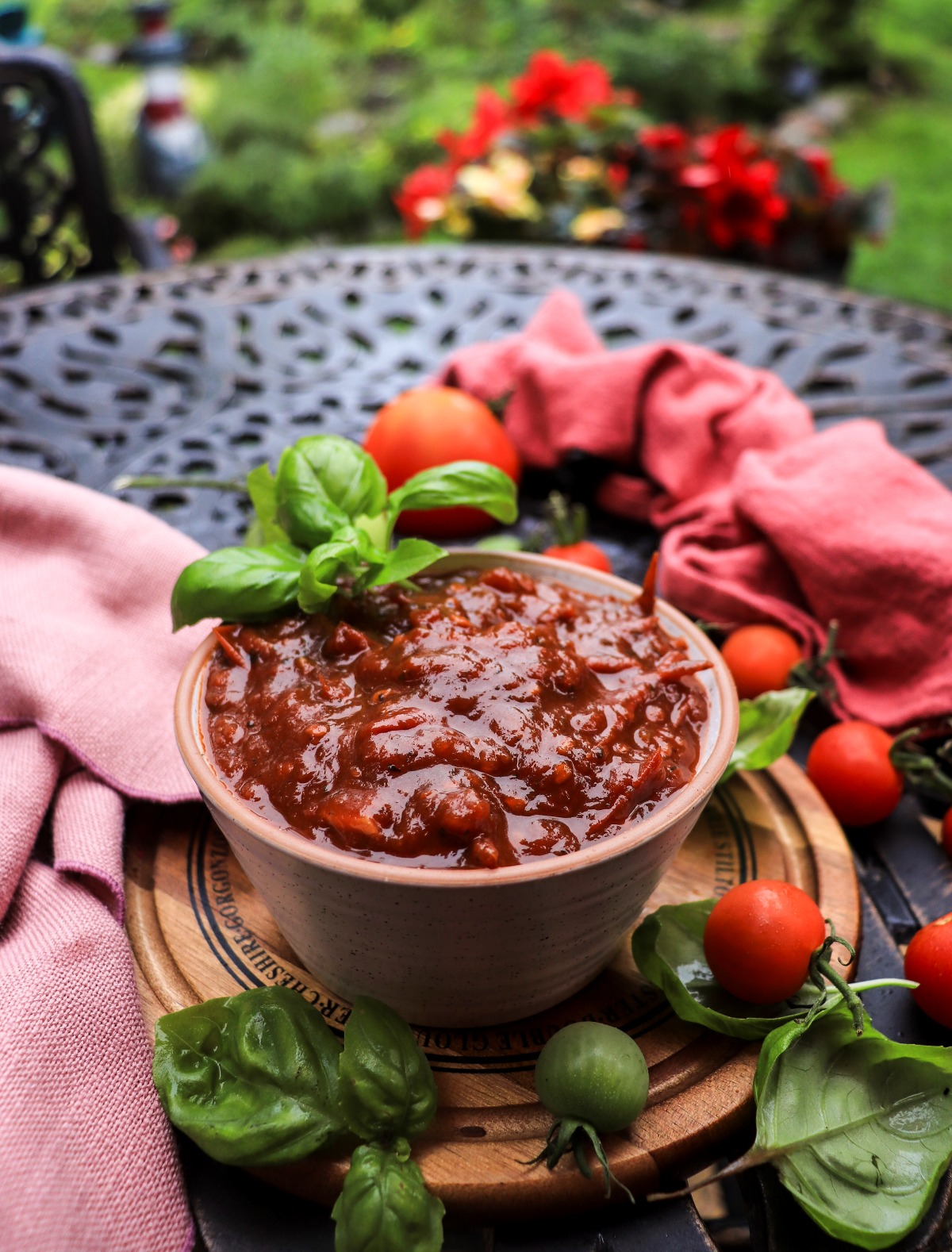 how to make savoury tomato jam