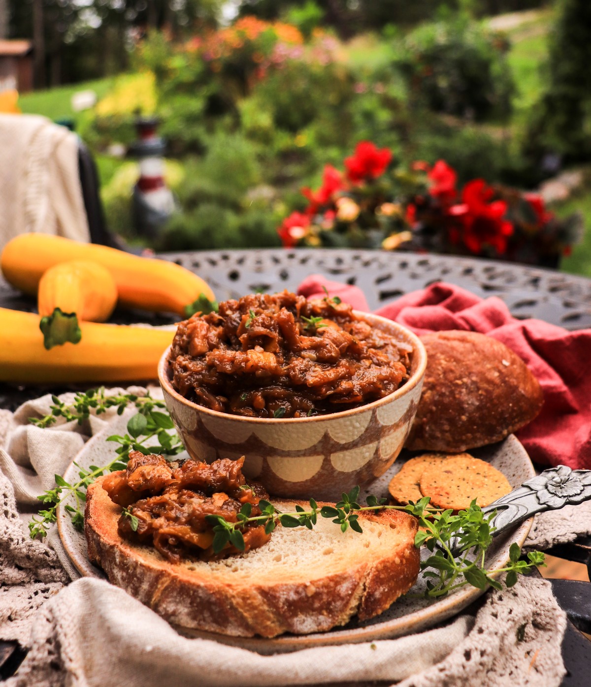 zucchini chutney recipe with smoked paprika and chipotle