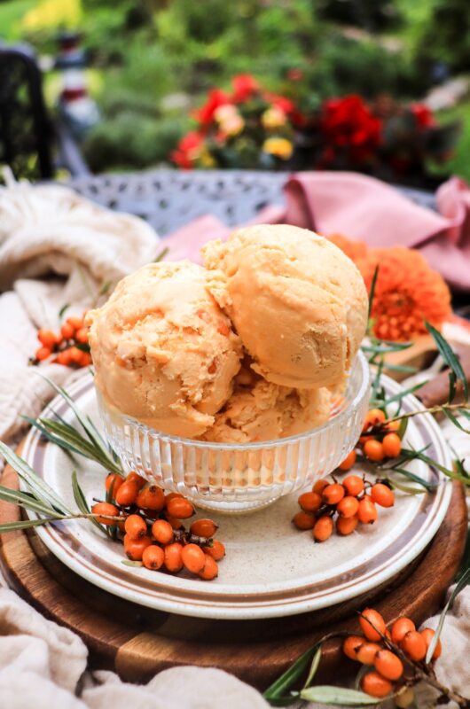 Sea Buckthorn Ice Cream