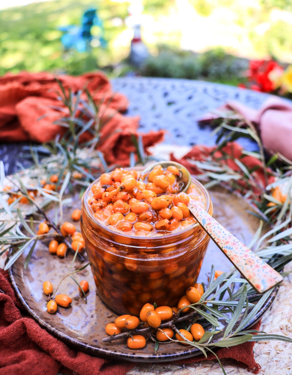 sea buckthorn no-cook preserves (seaberry recipe)
