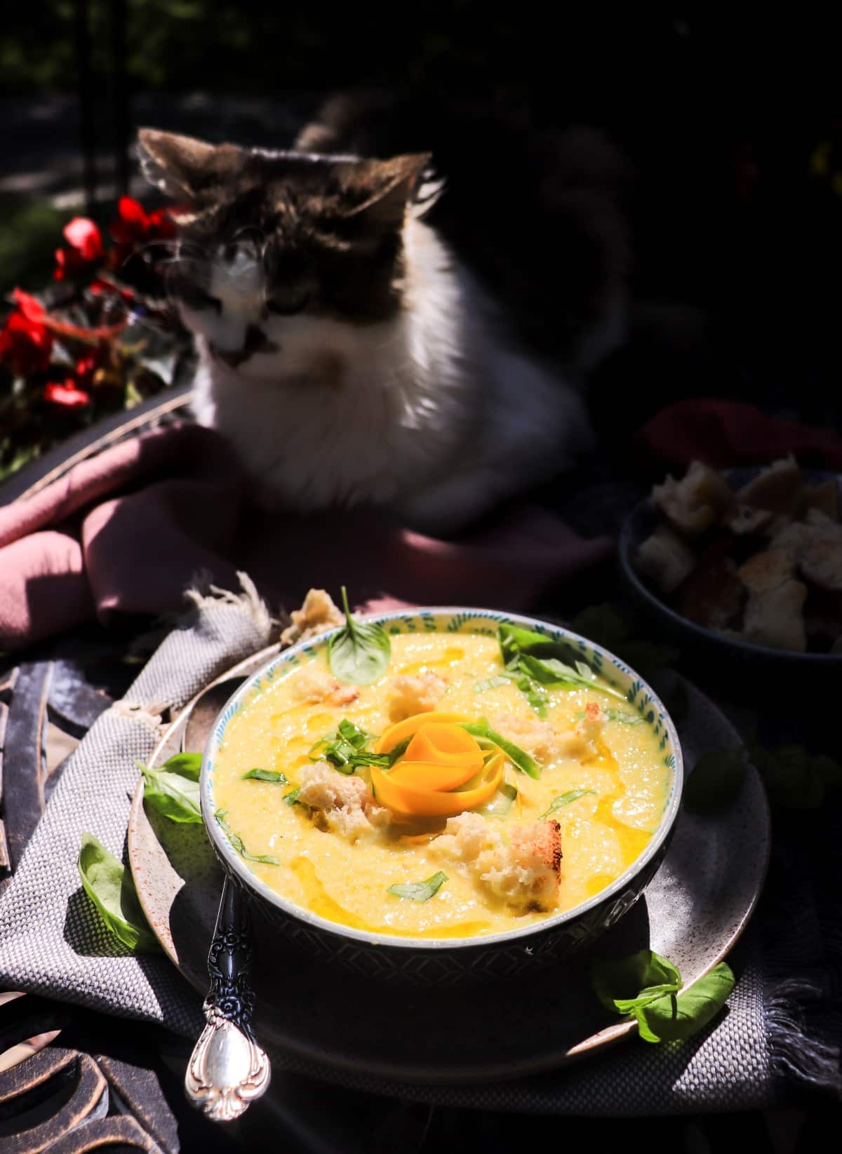 recipe for cucumber and zucchini gazpacho
