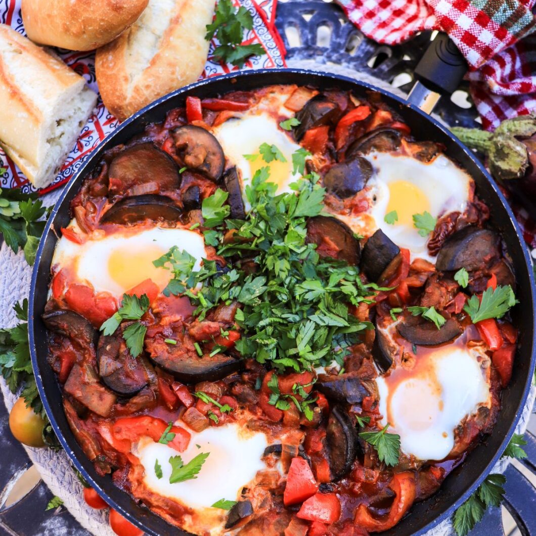 Eggplant Shakshuka with Chipotle