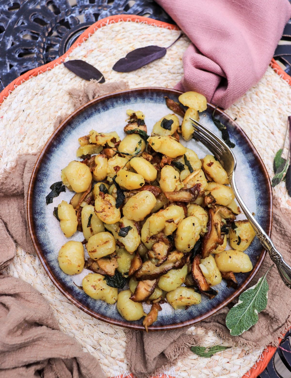 Crispy Porcini Mushroom Gnocchi with Sage (Gnocchi ai Porcini)